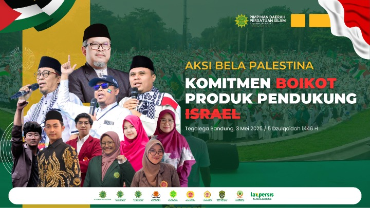 Aksi Bela Palestina, Persatuan Islam Kabupaten Lombok Barat Mengajak Turun Aksi