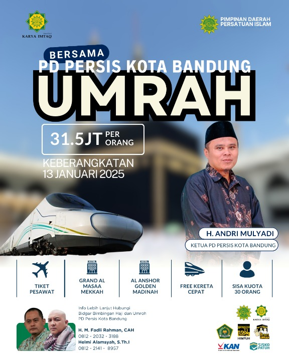 Umroh Bersama PD PERSIS Kabupaten Lombok Barat